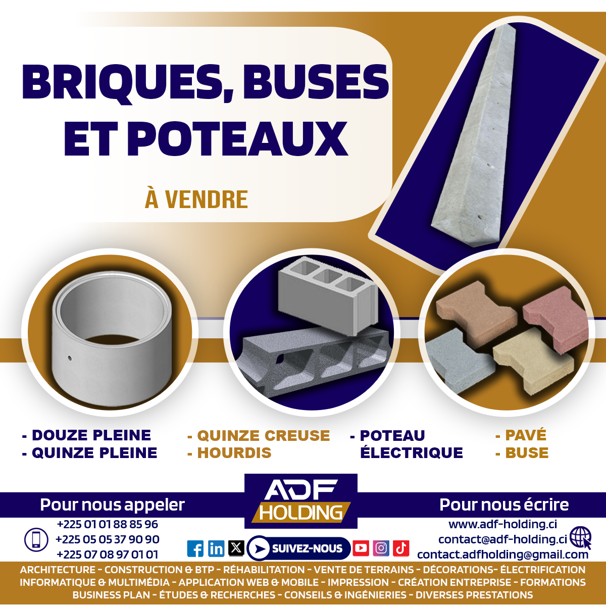 Materiaux BTP